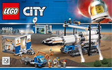 60229-Rocket Assembly & Transport - INSTRUCTIONS ONLY Instructions LEGO® Slightly Used Book 2