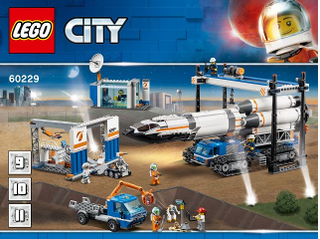 60229-Rocket Assembly & Transport - INSTRUCTIONS ONLY Instructions LEGO® Slightly Used Book 6