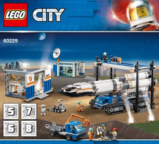 60229-Rocket Assembly & Transport - INSTRUCTIONS ONLY Instructions LEGO® Slightly Used Book 5