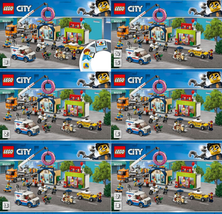 60233-Donut shop opening - INSTRUCTIONS ONLY Instructions LEGO®