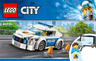 60239-Police Patrol Car - INSTRUCTIONS ONLY Instructions LEGO®