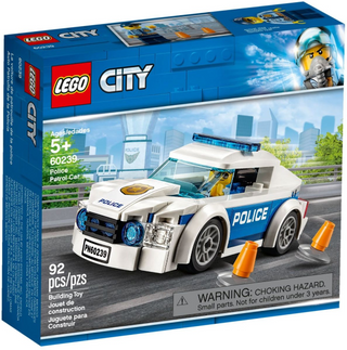60239 - Police Patrol Car - EMPTY BOX ONLY