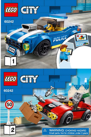 60242-Police Highway Arrest - INSTRUCTIONS ONLY Instructions LEGO®