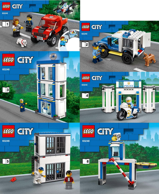 60246-Police Station - INSTRUCTIONS ONLY Instructions LEGO®