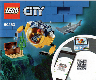 60263-Ocean Mini - Submarine - INSTRUCTIONS ONLY Instructions LEGO®