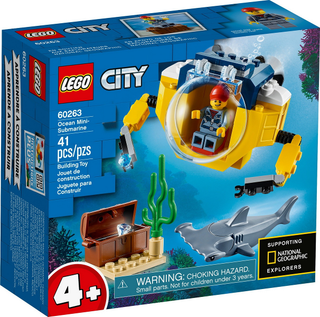 60263 - Ocean Mini-Submarine - EMPTY BOX ONLY