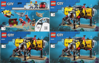 60265-Ocean Exploration Base - INSTRUCTIONS ONLY Instructions LEGO®