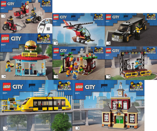 60271-Main Square - INSTRUCTIONS ONLY Instructions LEGO®