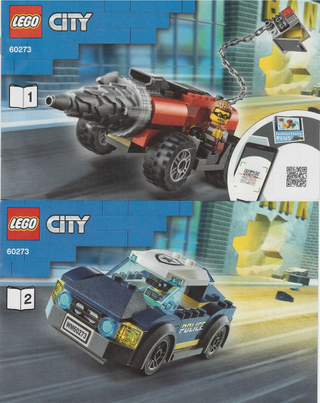 60273-Elite Police Driller Chase - INSTRUCTIONS ONLY Instructions LEGO®