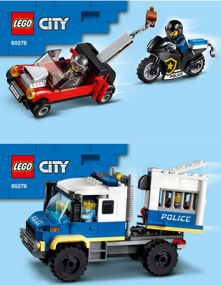 60276-Police Prisoner Transport - INSTRUCTIONS ONLY Instructions LEGO®