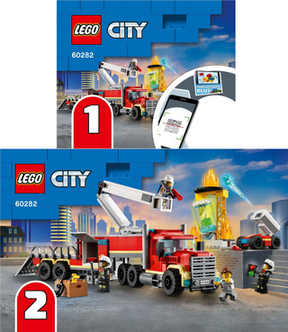 60282-Fire Command Unit - INSTRUCTIONS ONLY Instructions LEGO®