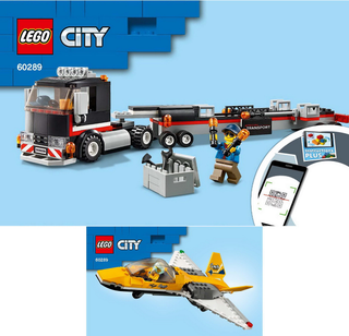 60289-Airshow Jet Transporter - INSTRUCTIONS ONLY Instructions LEGO®