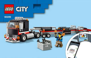 60289-Airshow Jet Transporter - INSTRUCTIONS ONLY Instructions LEGO® Slightly Used Book 1