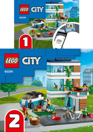 60291-Family House - INSTRUCTIONS ONLY Instructions LEGO®