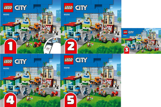 60292-Town Center - INSTRUCTIONS ONLY Instructions LEGO®