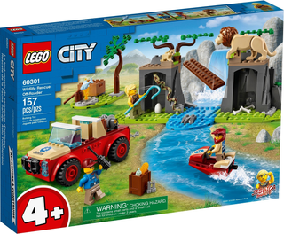 60301 - Wildlife Rescue Off-Roader - EMPTY BOX ONLY Empty Box LEGO®