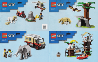 60307-Wildlife Rescue Camp - INSTRUCTIONS ONLY Instructions LEGO®