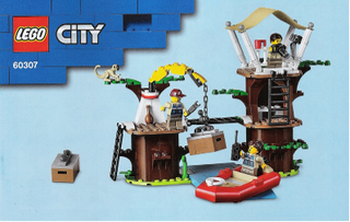 60307-Wildlife Rescue Camp - INSTRUCTIONS ONLY Instructions LEGO® Slightly Used Book 4