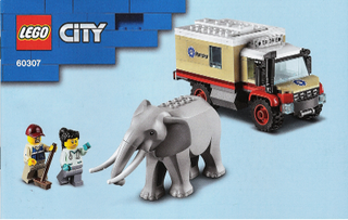 60307-Wildlife Rescue Camp - INSTRUCTIONS ONLY Instructions LEGO® Slightly Used Book 3