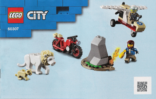 60307-Wildlife Rescue Camp - INSTRUCTIONS ONLY Instructions LEGO® Slightly Used Book 1