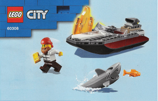 60308-Seaside Police and Fire Mission - INSTRUCTIONS ONLY Instructions LEGO® Slightly Used Book 2