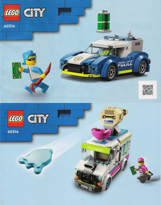60314-Ice Cream Truck Police Chase - INSTRUCTIONS ONLY Instructions LEGO®