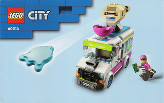 60314-Ice Cream Truck Police Chase - INSTRUCTIONS ONLY Instructions LEGO® Slightly Used Book 2