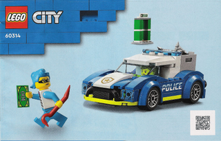 60314-Ice Cream Truck Police Chase - INSTRUCTIONS ONLY Instructions LEGO® Slightly Used Book 1