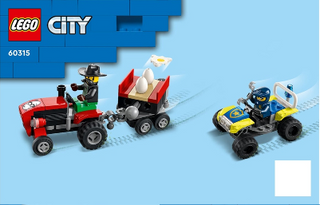60315-Police Mobile Command Truck - INSTRUCTIONS ONLY Instructions LEGO® Slightly Used Book 1