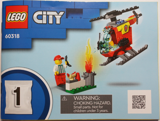 60318-Fire Helicopter - INSTRUCTIONS ONLY Instructions LEGO®