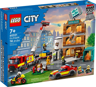 Fire Brigade, 60321 LEGO® City Set Building Kit LEGO®