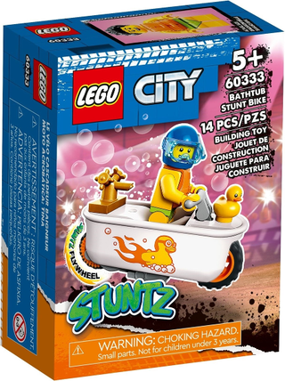 60333 - Bathtube Stunt Bike - EMPTY BOX ONLY