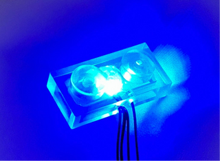 1x2 Light-Up Plate, DIY System, Reconnectable, LS1x2P-LA Custom Parts United Brick Co®