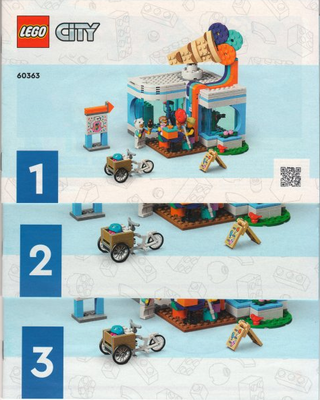 60363 - Ice-Cream Shop - INSTRUCTIONS ONLY Instructions LEGO®