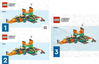 60364 - Street Skatepark - INSTRUCTIONS ONLY Instructions LEGO®
