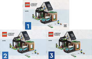 60398 - Family House and Electric Car - INSTRUCTIONS ONLY Instructions LEGO®