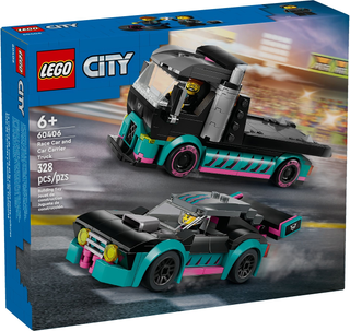 60406 - Race Car and Car Carrier - EMPTY BOX ONLY