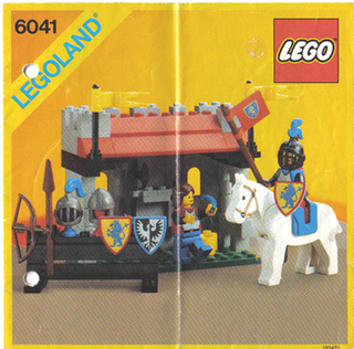 6041-Armor Shop - INSTRUCTIONS ONLY Instructions LEGO®