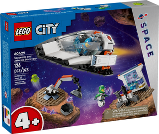 Spaceship and Asteroid Discovery, 60429 Building Kit LEGO®   