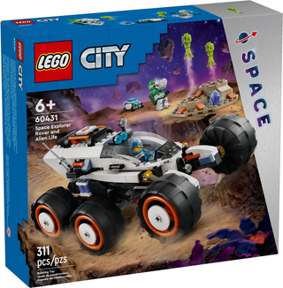 Space Explorer Rover and Alien Life, 60431 Building Kit LEGO®   