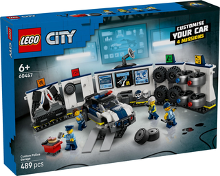 60457 - Custom Police Garage - EMPTY BOX ONLY Empty Box LEGO®