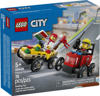 60458 - Pizza vs. Fire Truck - EMPTY BOX ONLY
