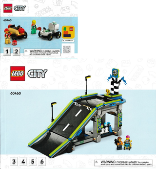 60460 - No Limits: Race Car Ramp - INSTRUCTIONS ONLY Instructions LEGO®