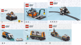 60470 - Explorer Train- INSTRUCTIONS ONLY Instructions LEGO®