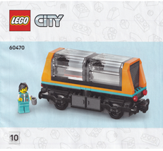 60470 - Explorer Train- INSTRUCTIONS ONLY Instructions LEGO® Slightly Used Book 5