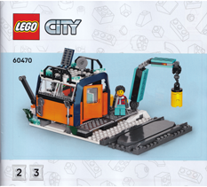 60470 - Explorer Train- INSTRUCTIONS ONLY Instructions LEGO® Slightly Used Book 2