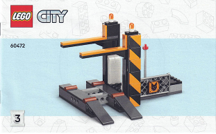 60472 - Scrapyard - INSTRUCTIONS ONLY Instructions LEGO® Slightly Used Book 3