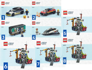 60473 - The City Tower - INSTRUCTIONS ONLY Instructions LEGO®