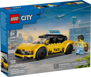 60487 - Yellow Taxi - EMPTY BOX ONLY Empty Box LEGO®