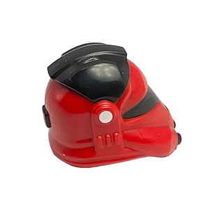 Minifigure, Headgear Helmet SW TIE Pilot with Molded Black Visor and Top and Printed Silver Accents Pattern, Part# 42906pb01 Part LEGO®